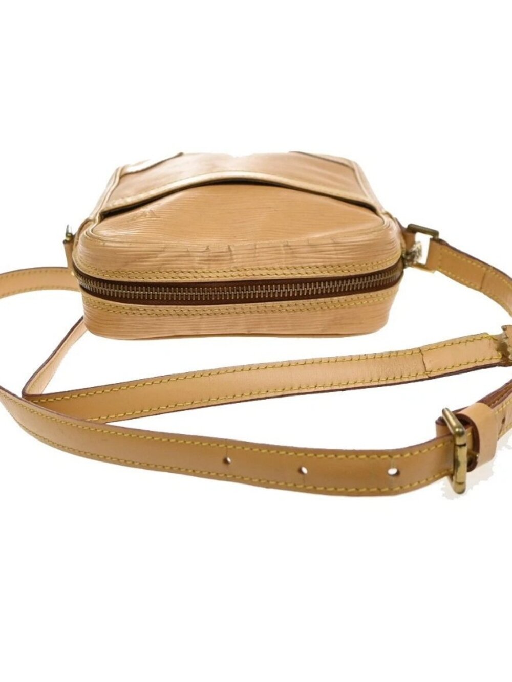 LOUIS VUITTON Danube Shoulder Bag Epi Leather Brown France M11910 67MA674 - Picture 5 of 15
